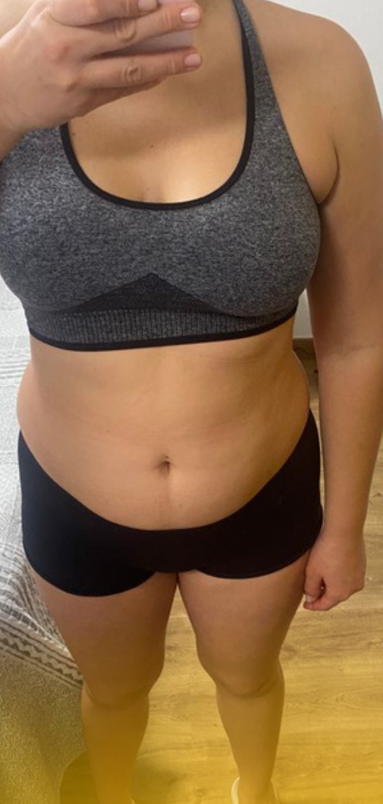 Client before transformation